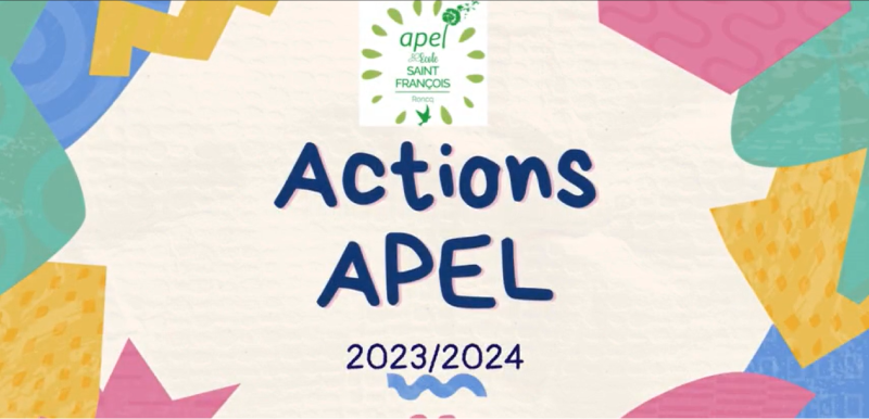 Projets APEL 2023-2024